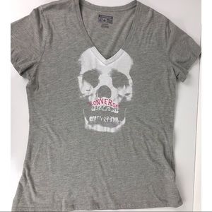 Converse skull short sleeve tee Size XL